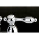 Kingston Brass 4" Centerset Bathroom Faucet, Polished Chrome