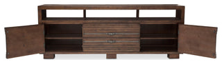 Carrollton Media Console - Rustic Ranch