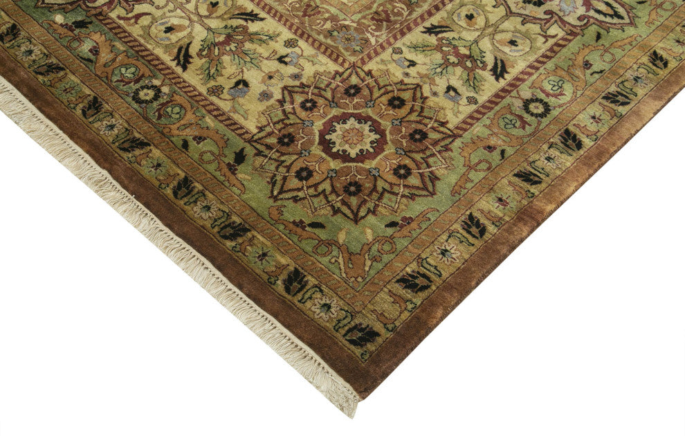 Rug N Carpet - Handmade Oriental 11' 11" x 14' 9" Large Oushak Area Rug