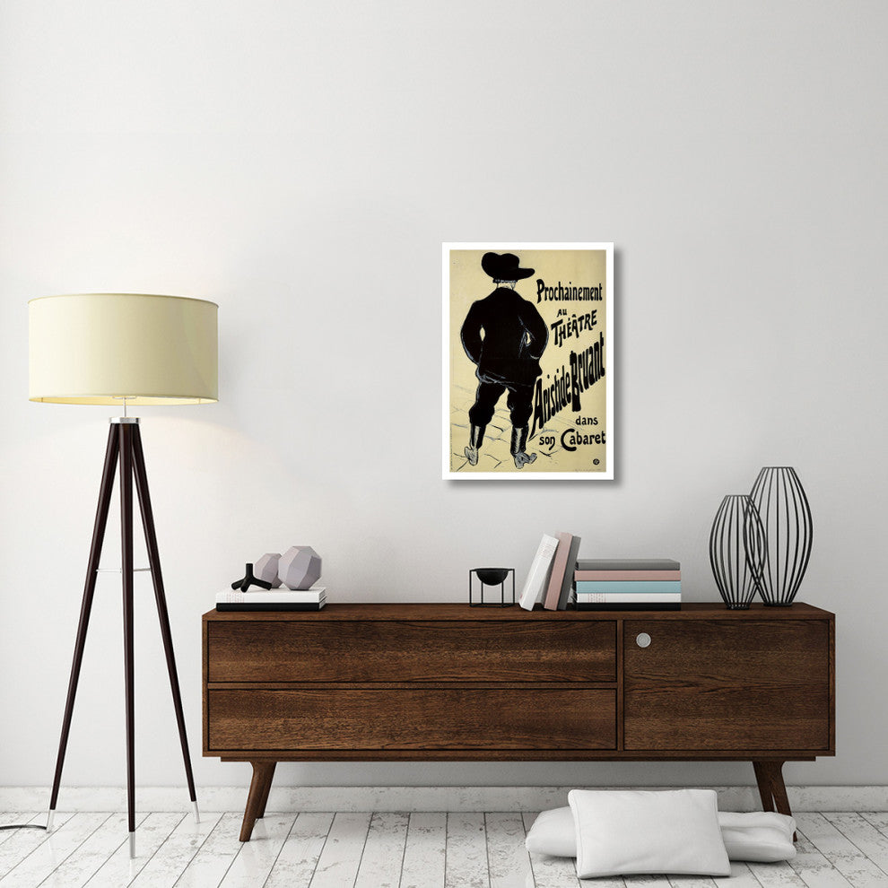 "Theatre Aristide Bruant" Digital Paper Print by Henri Toulouse-Lautrec, 23"x32"