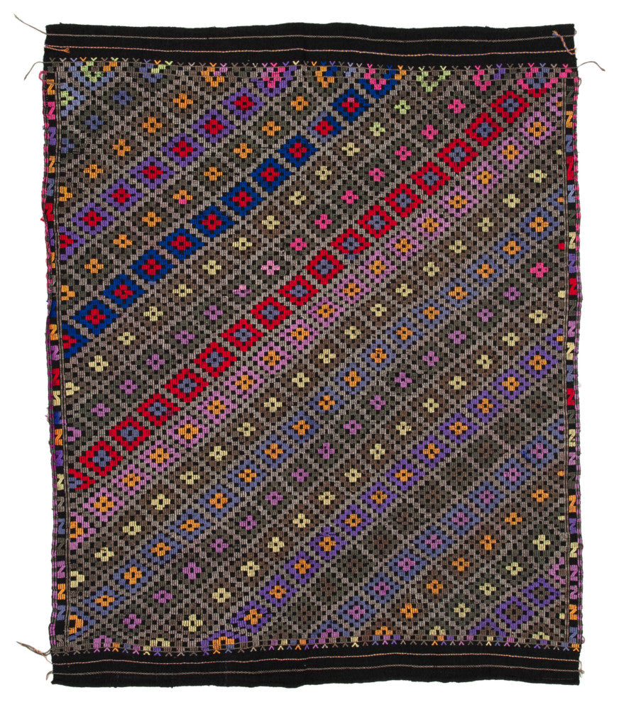 Rug N Carpet - Hand-knotted Turkish 6' 3'' x 7' 9'' Unique Wool Kilim Rug