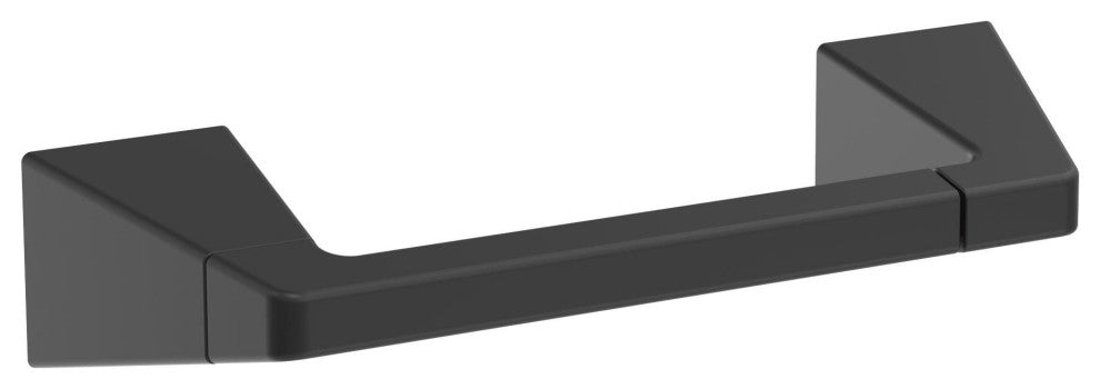 Amerock Blackrock Contemporary Pivoting Double Post Toilet Paper Holder, Matte B