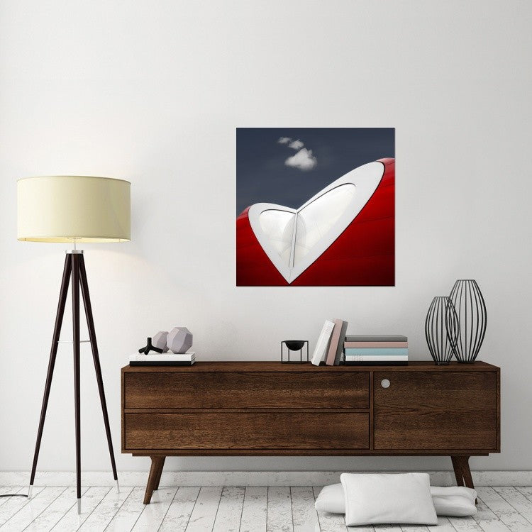 "Wondering Heart" Stretched Canvas Giclee by Marc Huybrighs, 36x36"