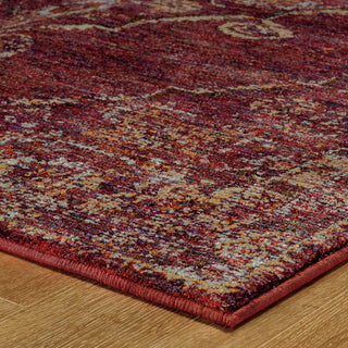 Oriental Weavers Andorra Red/ Gold Oriental Indoor Area Rug 7'10"X10'10"