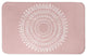 Centered Pink Boho Circle 21x34 Bath Mat