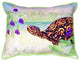 Betsy Drake Turtle & Berries Small Indoor/Outdoor Pillow 11x14