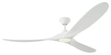 Maverick 70" LED Ceiling Fan Matte White