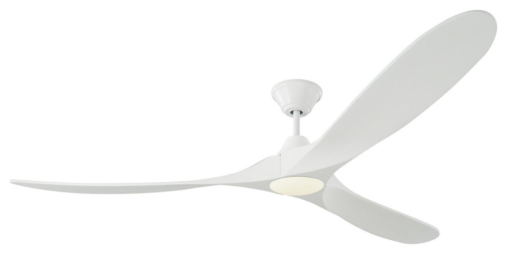 Maverick 70" LED Ceiling Fan Matte White