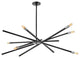 Hinkley Archer Six Light Chandelier 4766SK