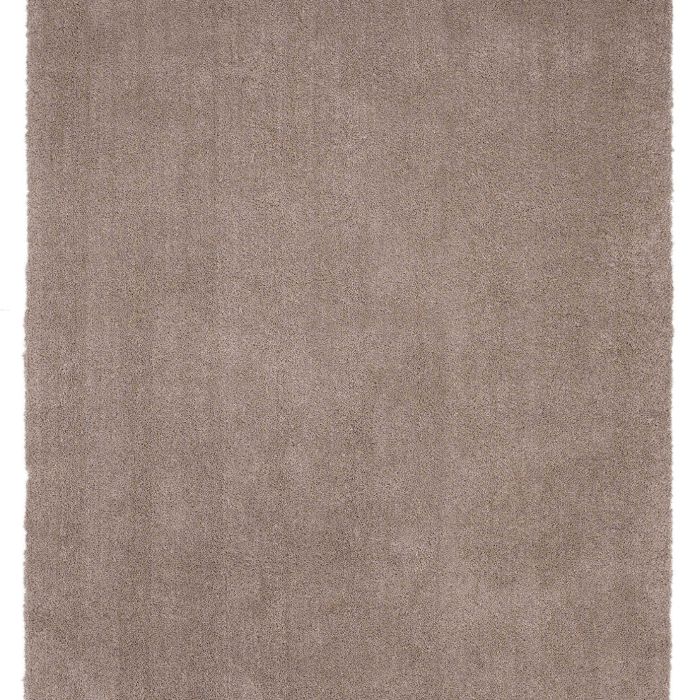 8' X 10'  Polyester Beige Area Rug