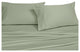 100% Cotton 250 TC Solid Percale Sheet Set, Sage, Full