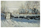 "The Magpie" Digital Paper Print by Claude Monet, 32"x22"