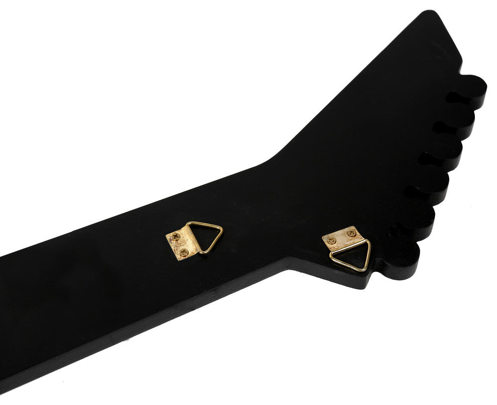 Truu Design Decorative Rock Band Collage, 28.75 inches, Black Guitar Picture Fra