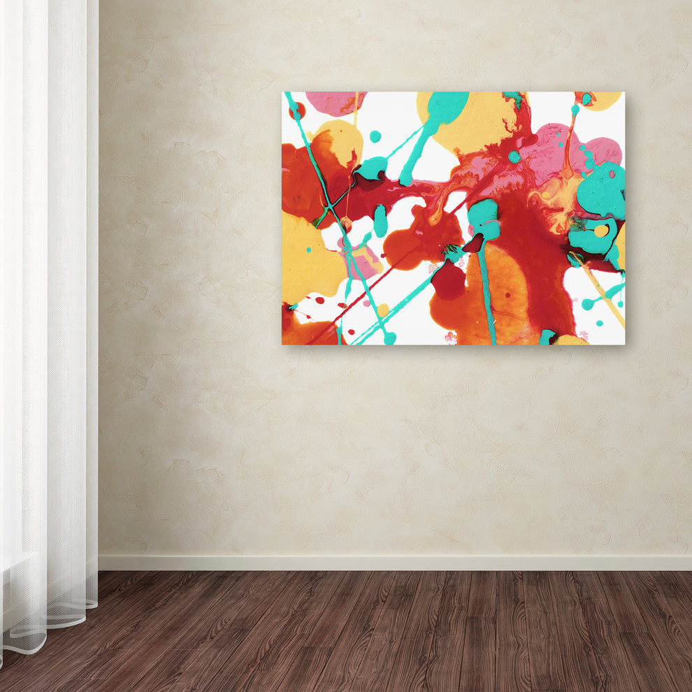 ''Paint Party 6'' Canvas Art, 24x18