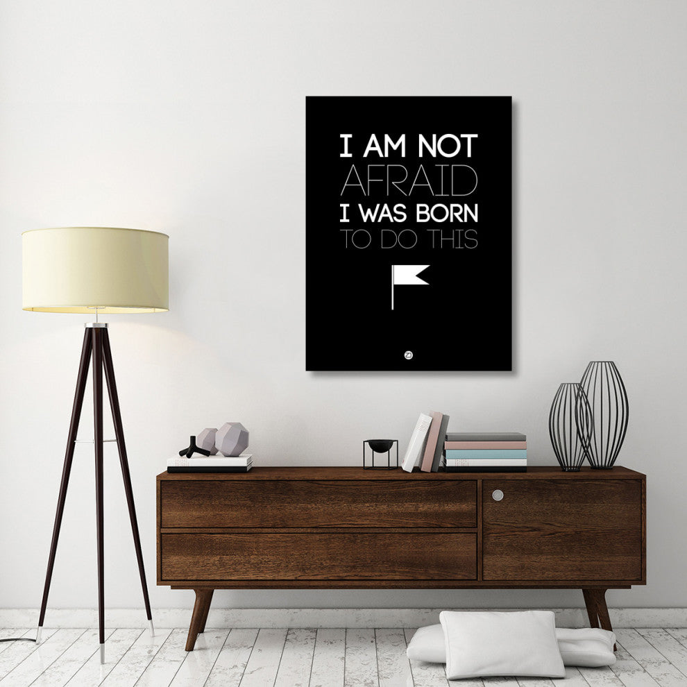 "I am Not Afraid Poster 1" Fine Art Print