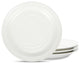 Stone Lain Orbit Stoneware Dinner Plate Set of 4, White
