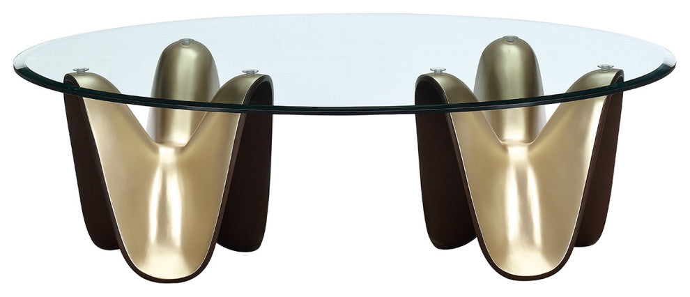 Houston Cocktail Table, Gold