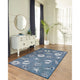 Carmel Shells Indoor/Outdoor Rug, Navy, 7'10"x9'10"