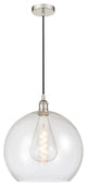 Innovations 616-1P-PN-G124-14 1-Light Pendant, Polished Nickel