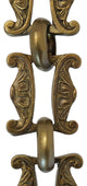 RCH Hardware Brass Vintage Chandelier Chain, 3', Antique Brass, U35