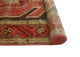 Fine Vintage Distressed Houerv Charcoal/Rust Runner, 4'0x9'6