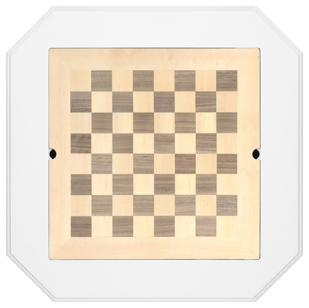 Galini Game Table, White