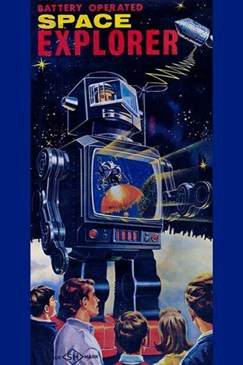 Space Explorer- Framed Paper Poster 20" x 30"