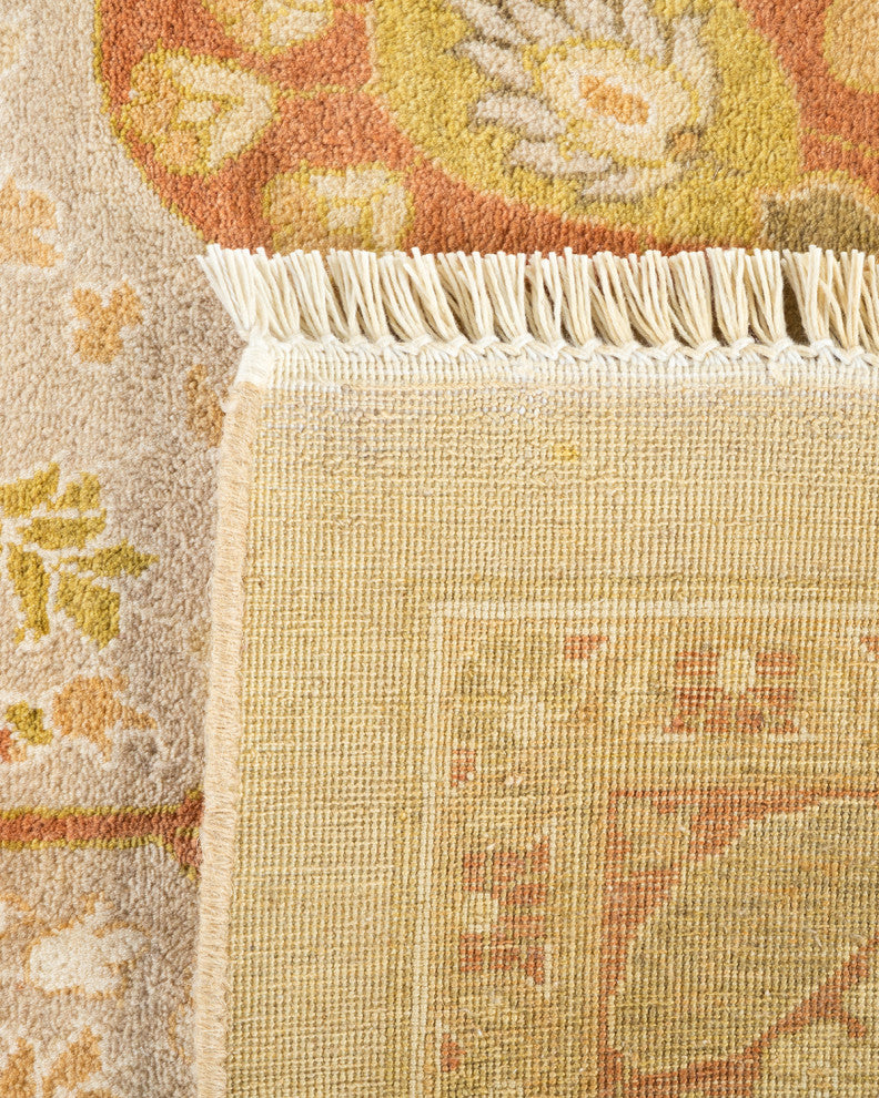 Caroline, One-of-a-Kind Hand-Knotted Area Rug Ivory, 8'2"x10'4"