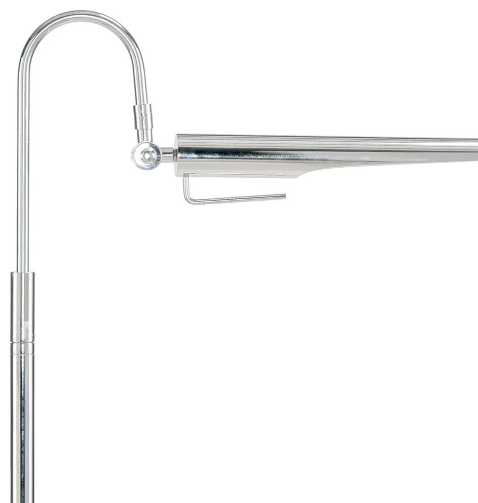 Raven Floor Lamp (Polished Nickel)