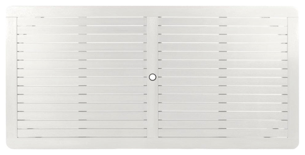 Rectangle Counter-Height Dining Table, White