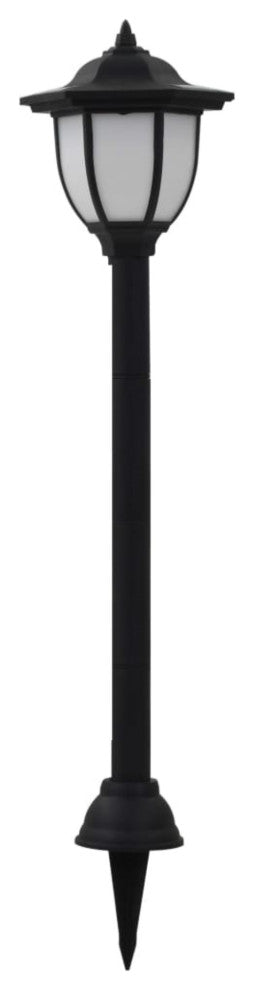 Vidaxl Outdoor Solar Lamps 6-Pieces Led Black