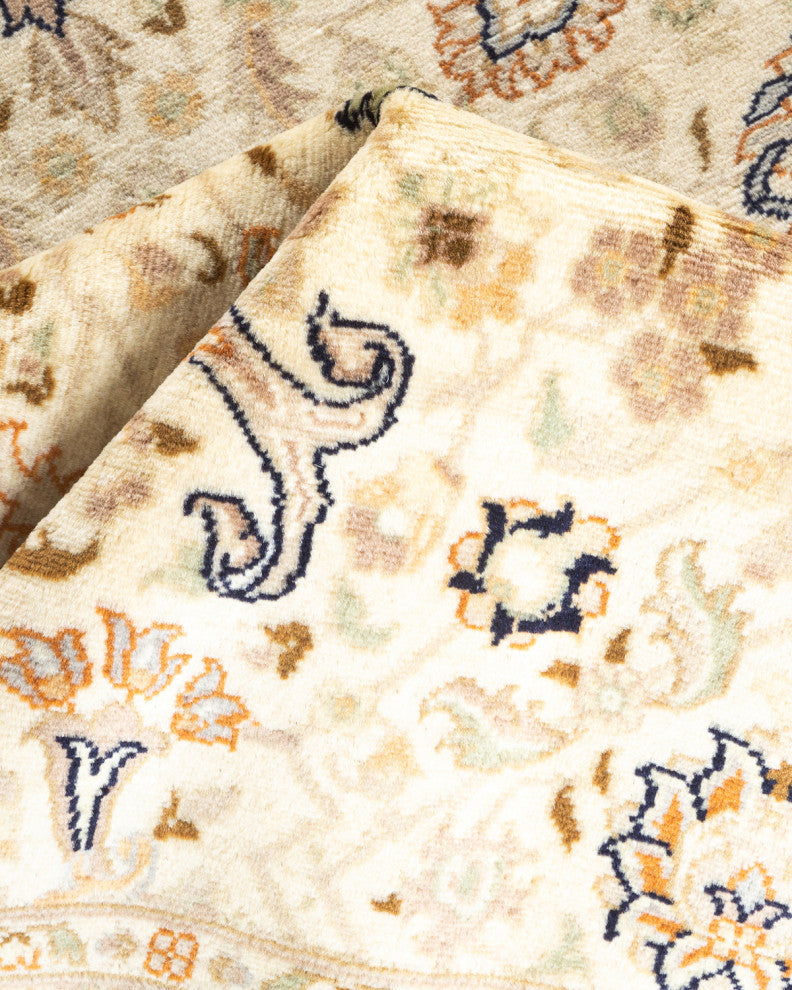 Mogul, One-of-a-Kind Hand-Knotted Area Rug Ivory, 3' 0" x 4' 10"