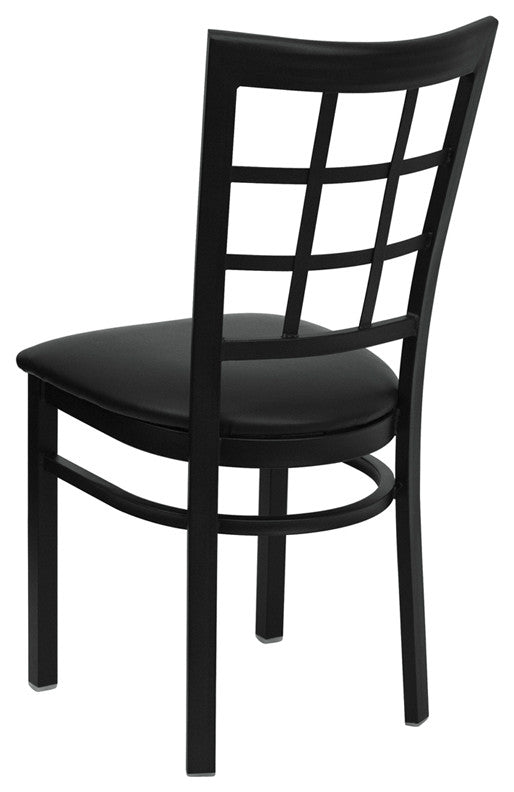 Black Restaurant Chair, Black