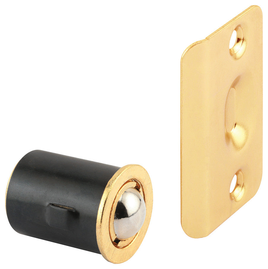 1Ea N7331 Brass Pltd Bullet Ball Catch