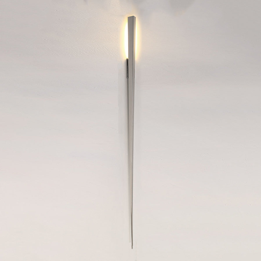 Lance 68" LED Wall Sconce 3000K, Stainless Steel