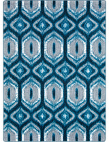 Chelsea Peacock  Rug, 7'8" X 10'9"