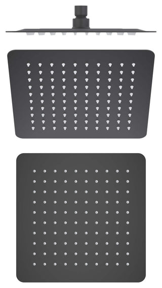 Cube 10" Metal Ultra Thin Profile Rain Shower Head 1.75 GPM, Matte Black