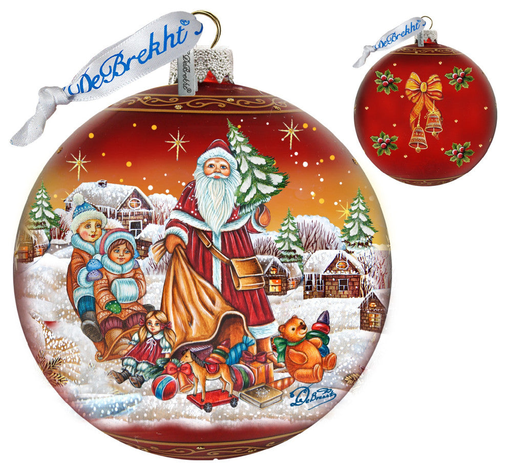 Giving Gift Le Ball Red Ornament