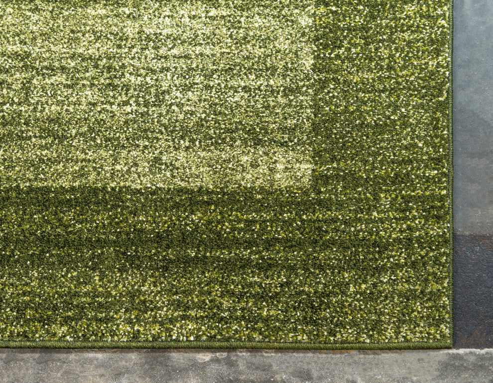 Unique Loom Light Green Del Mar Abigail 5' 0 x 8' 0 Area Rug