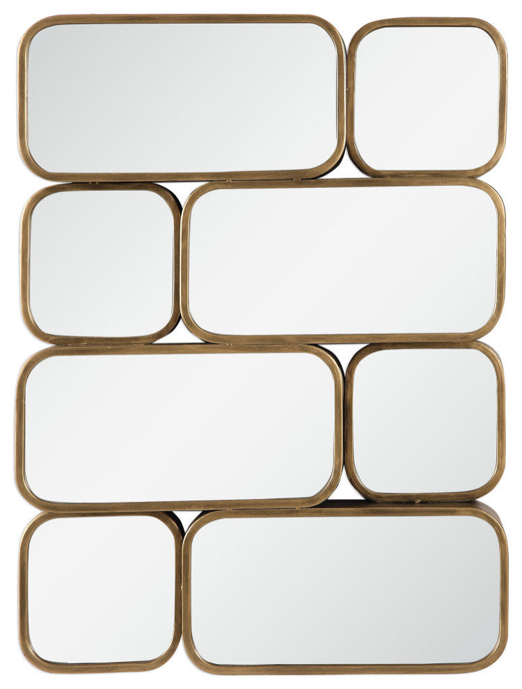 Canute Modern Gold Mirror