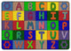 Flagship Carpets FA1301-32FS 6x8'4 Abc Quilt Primary Rug