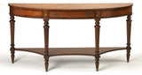 Butler Latham Demilune Console Table