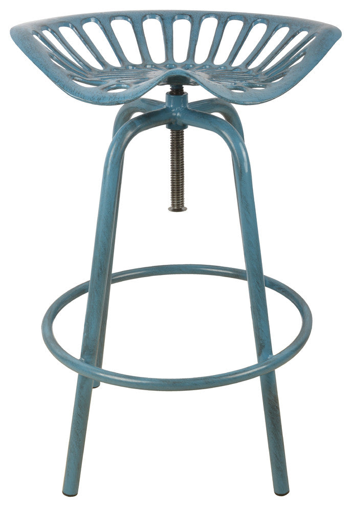 Industrial Heritage Blue Tractor Chair
