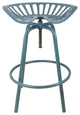Industrial Heritage Blue Tractor Chair