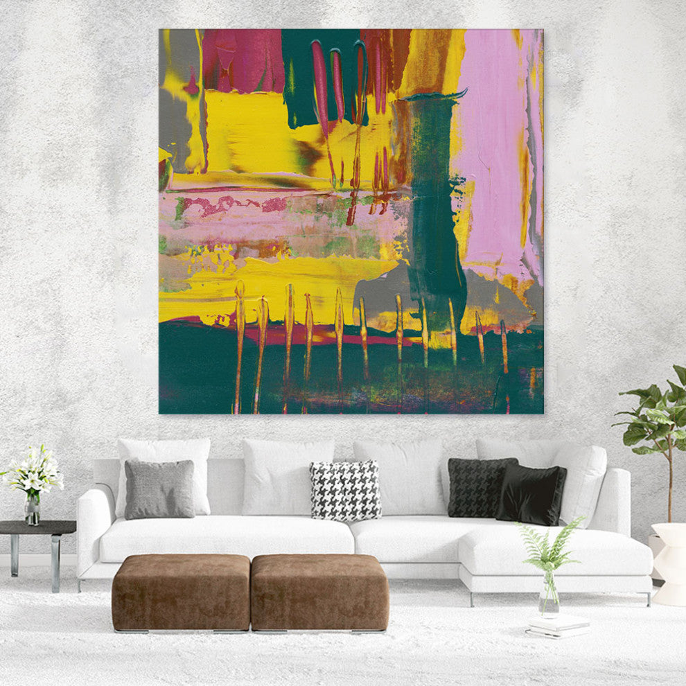 "City Lights II" Fine Art Giant Canvas Print, 54"x54"