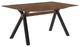 Laredo Jackie 5-Piece Black Dining Set