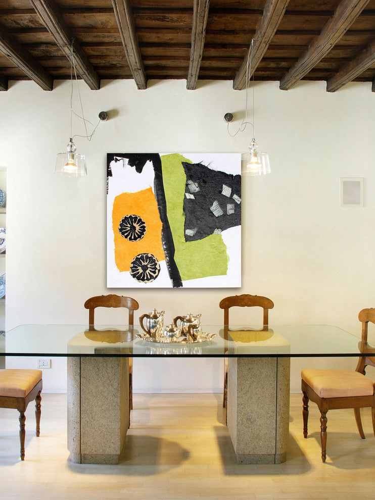 "Touch of Modern I" Painting Print on Canvas by Irena Orlov