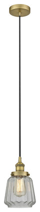 Innovations 616-1PH-BB-G142 1-Light Mini Pendant, Brushed Brass