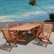 Amazonia Brandon 9-Piece Rectangular Patio Dining Set