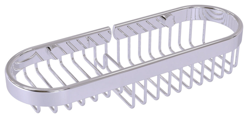 Combination Wire Basket, Polished Chrome
